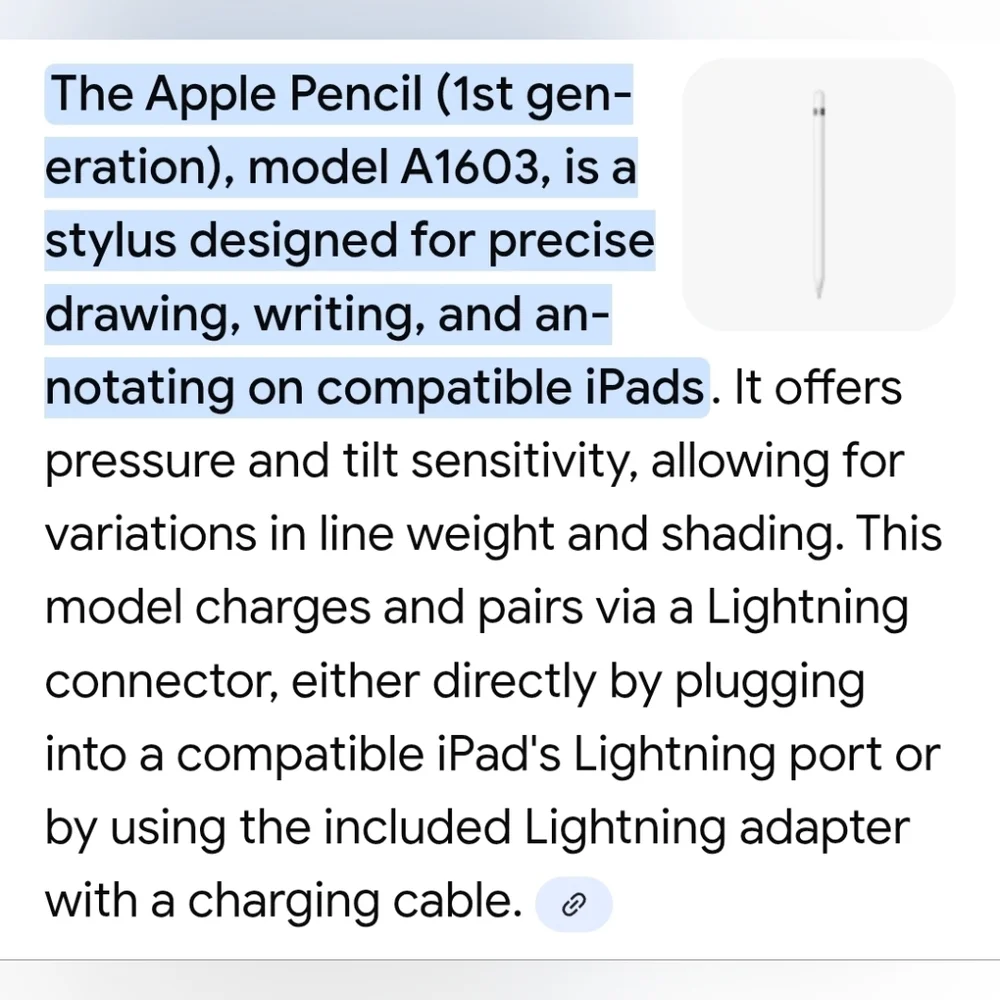 🍏 1st Generation Apple Pencil - Picture 3 of 10